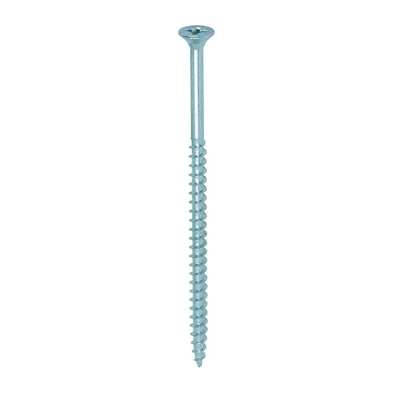 TIMCO Solo Chipboard & Woodscrews - PZ - Double Countersunk - Zinc - 5.0 x 100 - 100 Pieces Box