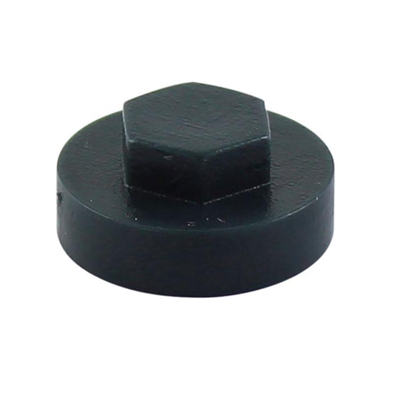 TIMCO Hex Head Cover Caps - Anthracite - 19mm - 1000 Pieces Bag