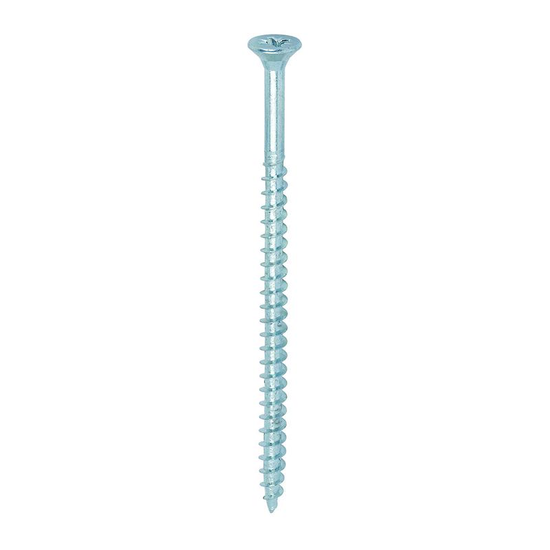 TIMCO Solo Chipboard & Woodscrews - PZ - Double Countersunk - Zinc - 5.0 x 90 - 100 Pieces Box