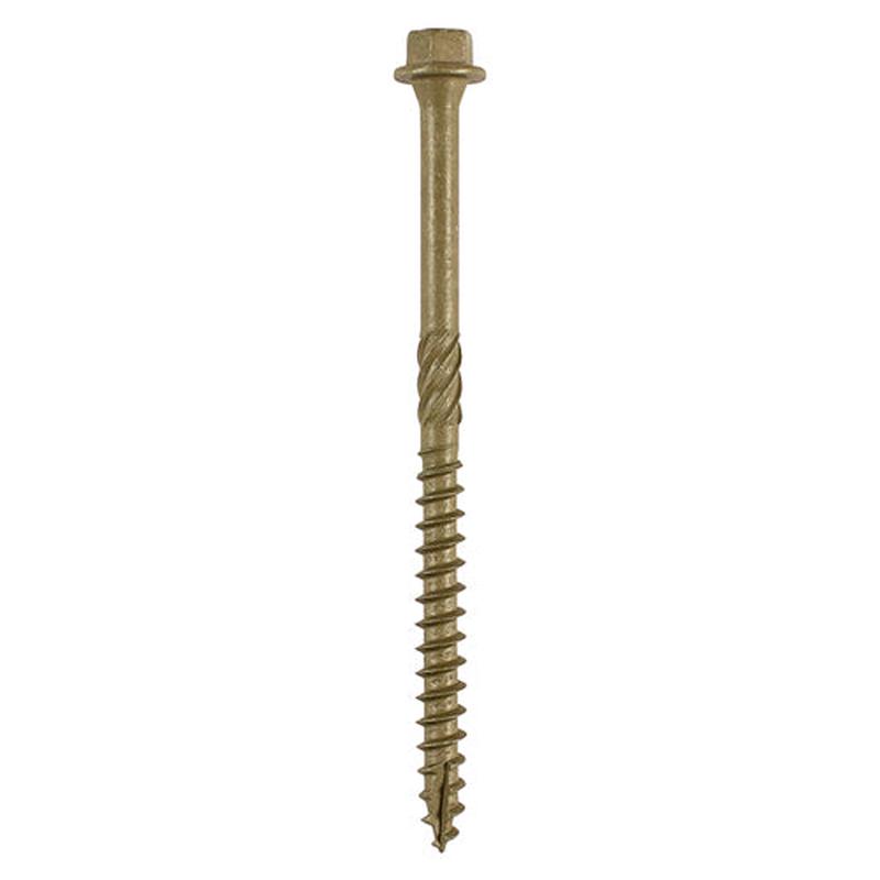 TIMCO Timber Screws - Hex Head - Exterior - Green - 6.7 x 100 - 50 Pieces TIMbag