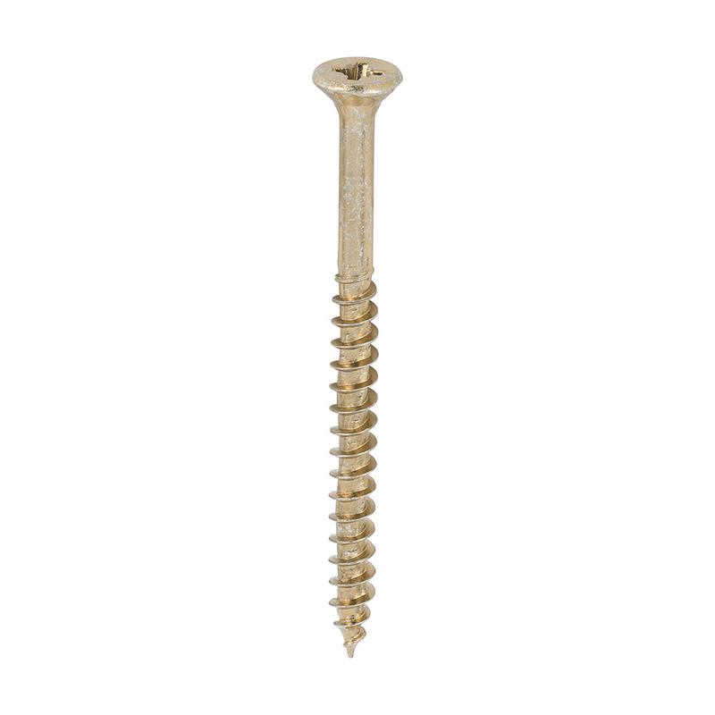 TIMCO Velocity Premium Multi-Use Screws - PZ - Double Countersunk - Yellow - 4.5 x 60 - 200 Pieces Box
