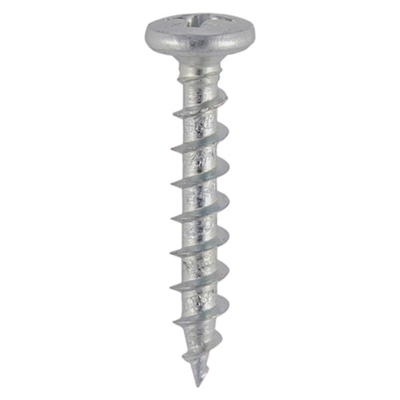 TIMCO Window Fabrication Screws - Friction Stay - Shallow Pan Countersunk - PH - Single Thread - Gimlet Tip - Stainless Steel - 4.3 x 20 - 1000 Pieces Box