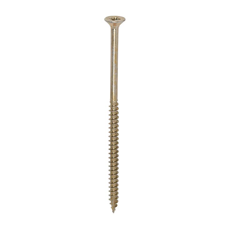 TIMCO Classic Multi-Purpose Screws - PZ - Double Countersunk - Yellow - 6.0 x 120 - 100 Pieces Box