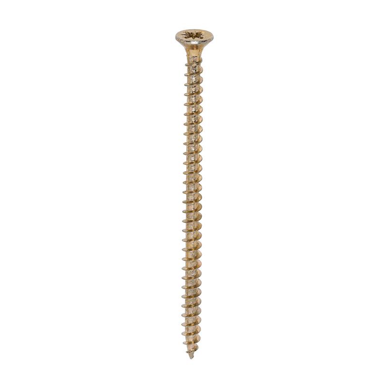 TIMCO Solo Chipboard & Woodscrews - PZ - Double Countersunk - Yellow - 4.0 x 70 - 200 Pieces Box