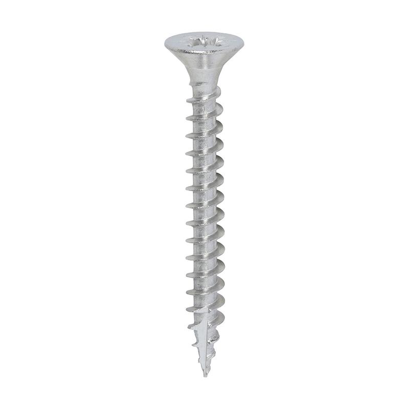 TIMCO Classic Multi-Purpose Screws - PZ - Double Countersunk - A2 Stainless Steel - 4.5 x 40 - 200 Pieces Box