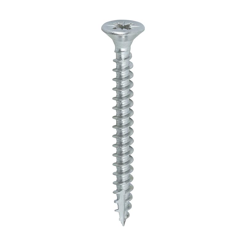 TIMCO Classic Multi-Purpose Screws - PZ - Double Countersunk - A4 Stainless Steel - 4.0 x 40 - 200 Pieces Box