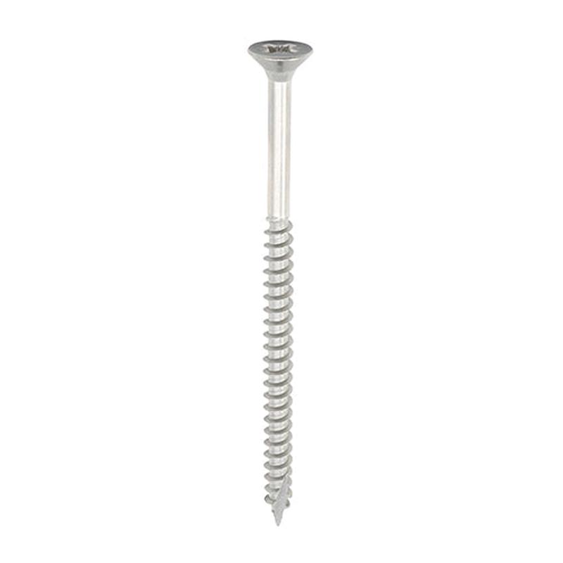 TIMCO Classic Multi-Purpose Screws - PZ - Double Countersunk - Stainless Steel - 5.0 x 100 - 4 Pieces TIMpac