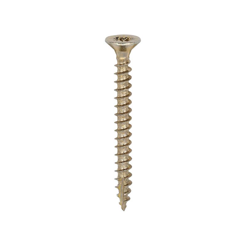 TIMCO Classic Multi-Purpose Screws - PZ - Double Countersunk - Yellow - 3.5 x 35 - 200 Pieces Box