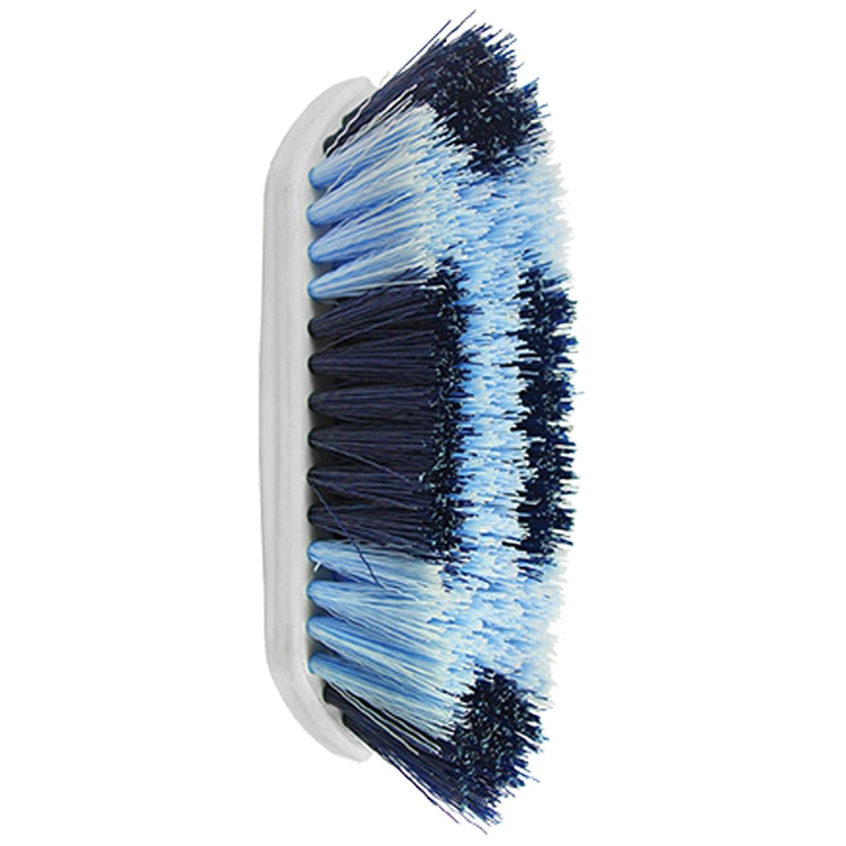Two-Tone Softened Dandy Brush Gentle Grooming for Horses - Blue