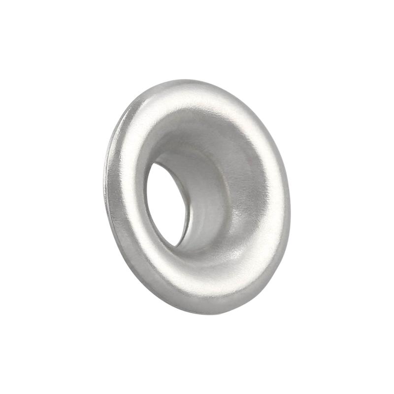 #00 Nickel, Grommet with Washer, Solid Brass - 24 pk