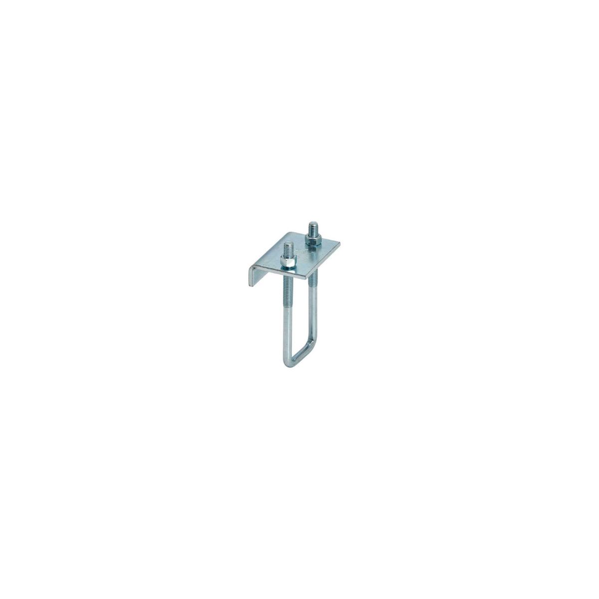 3/4" Max Flange Zinc Beam Clamp (For 13/16" to 1-5/8" Channel)