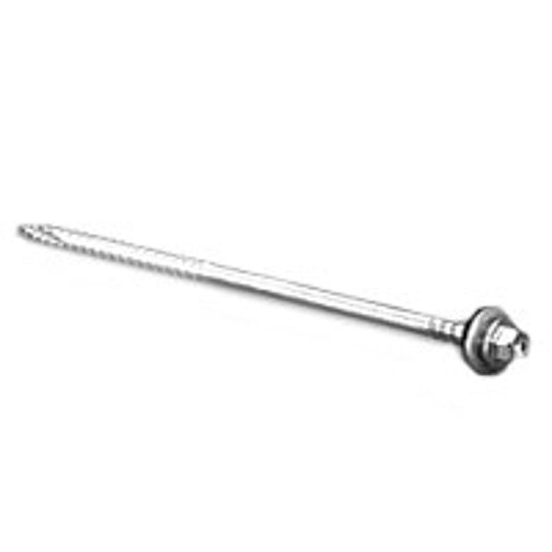 Acorn International TimberTite Series LTS-1471010/47807 Screw, 1/4 in Thread, Hex Drive, Steel, Ceramic, 10/PK