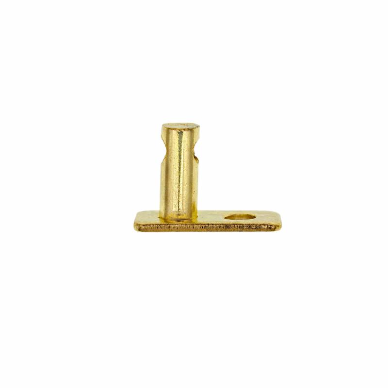 7/8" Brass, Lock Post, Zinc Alloy