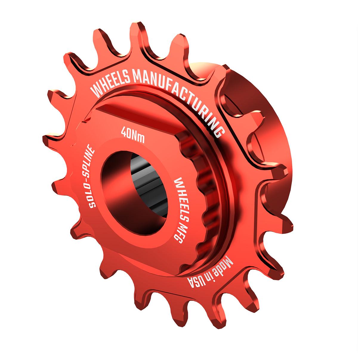 SOLO-SPLINE Single Speed Conversion Kit for Micro Spline Hubs - Red
