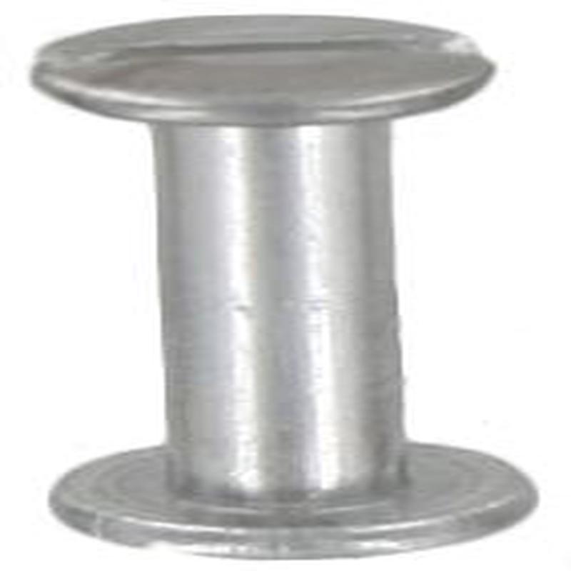 5/8" Nickel, Screw Post, Aluminum-10PK