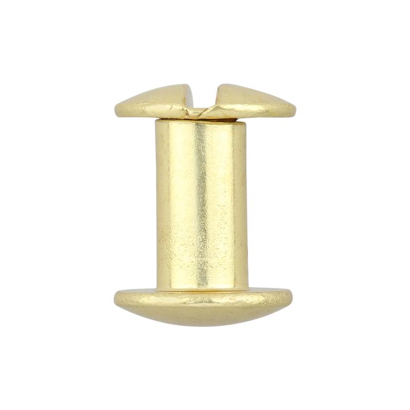3/8" Brass, Chicago Screw, Solid Brass PK10