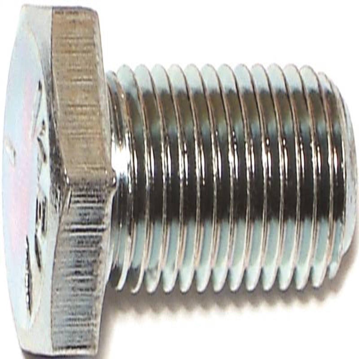 Bolt Hex Zinc Grd 5 3-8x1