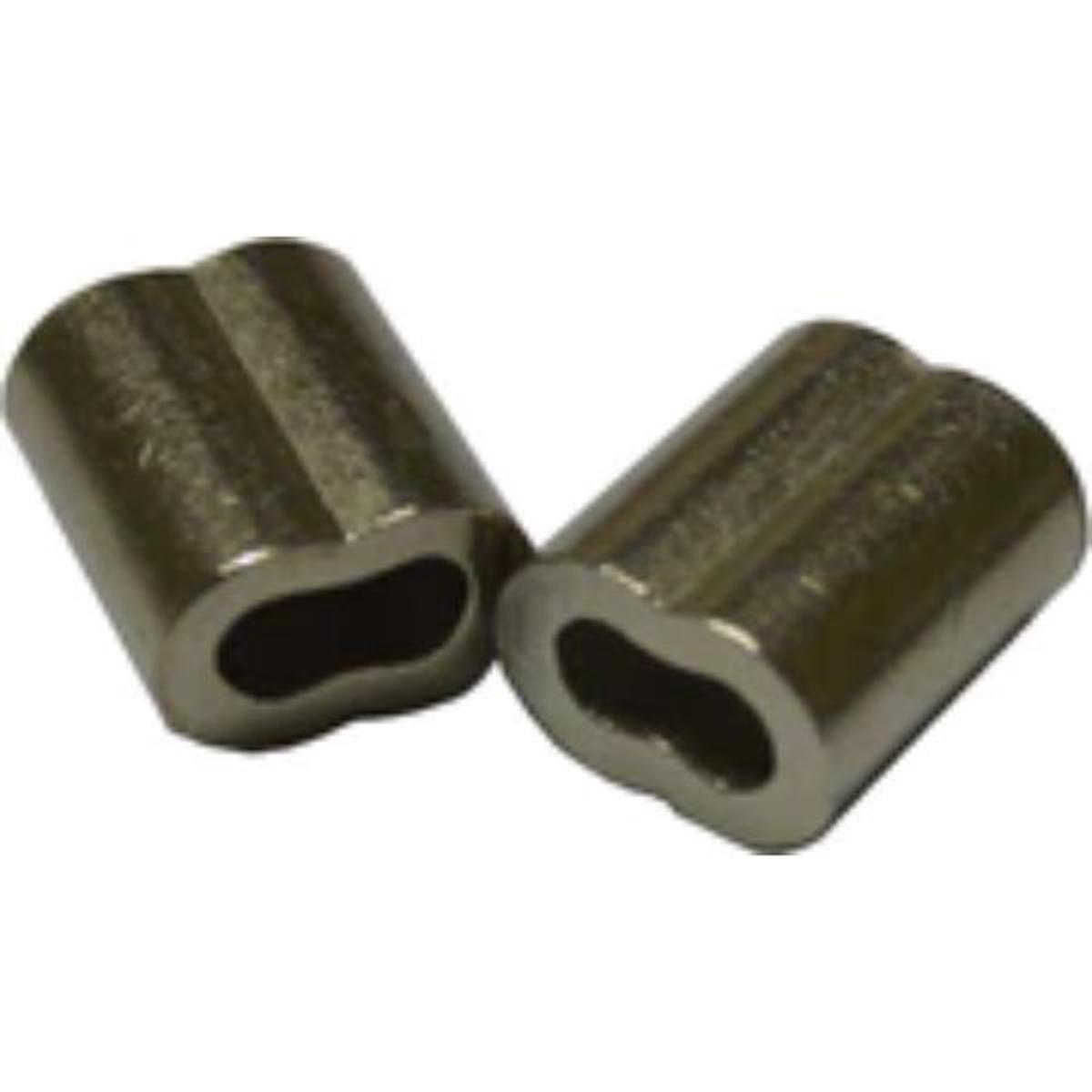 Xcel Wire Rope Swage - NP on Copper 3mm