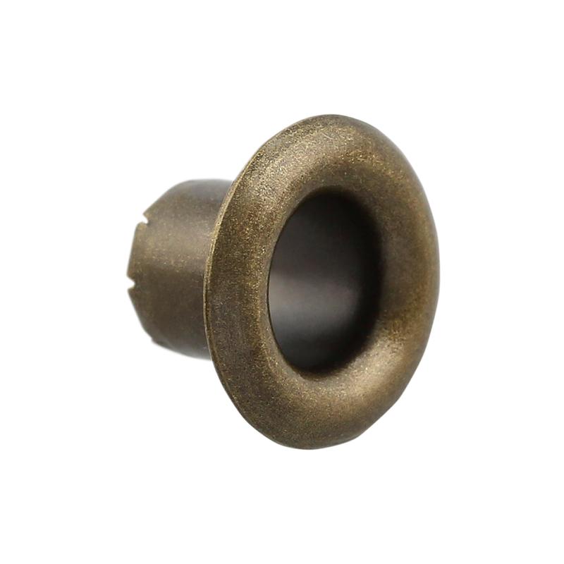 5.3mm Antique Brass, Eyelet, Solid Brass - 12 pk