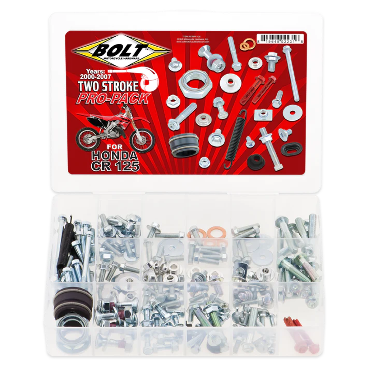 PRO PACK FASTENER KIT HONDA CR125 00-07