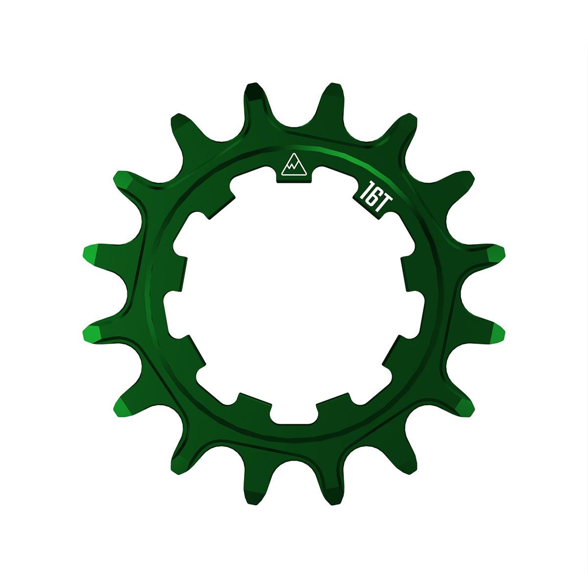 SOLO-COG 16T Single Speed Cog - Green