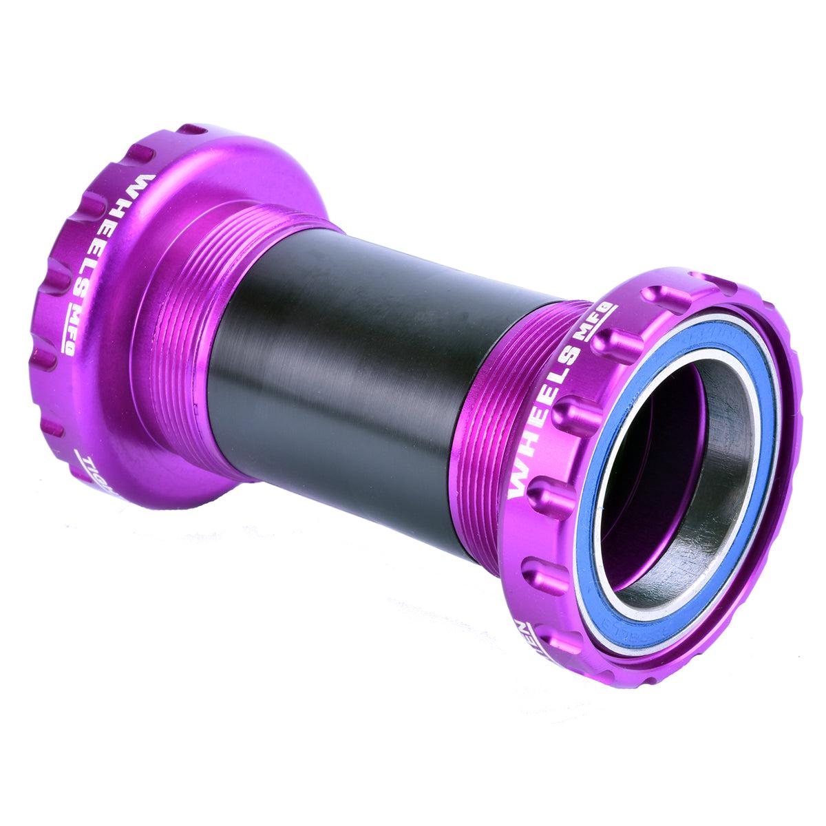 Threaded to 30mm ABEC-3 BB - Purple