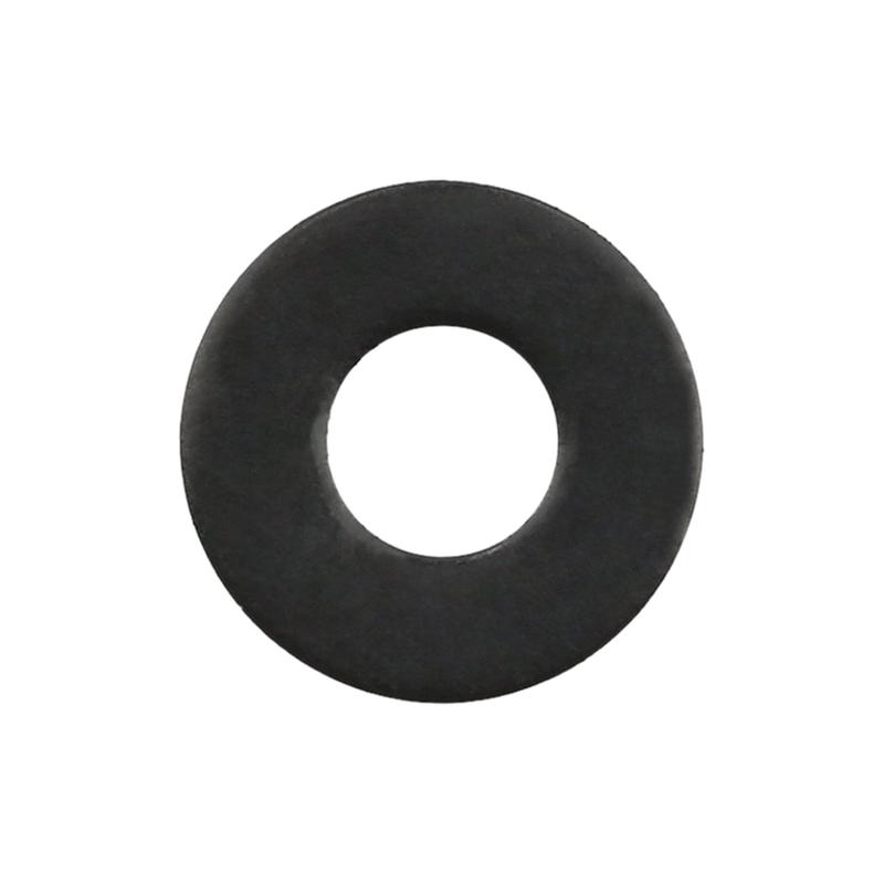 3/8" Black, Washer, Steel - 24pk