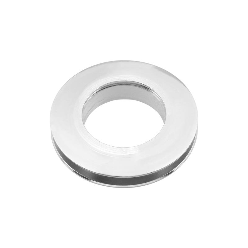 7/8" Nickel, Screw Together Eyelet, Solid Brass