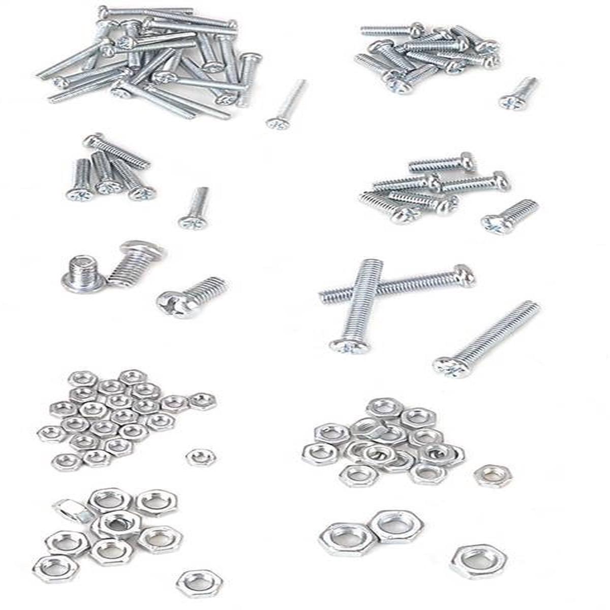 Bolt Nut Assortlment 100 Pcs