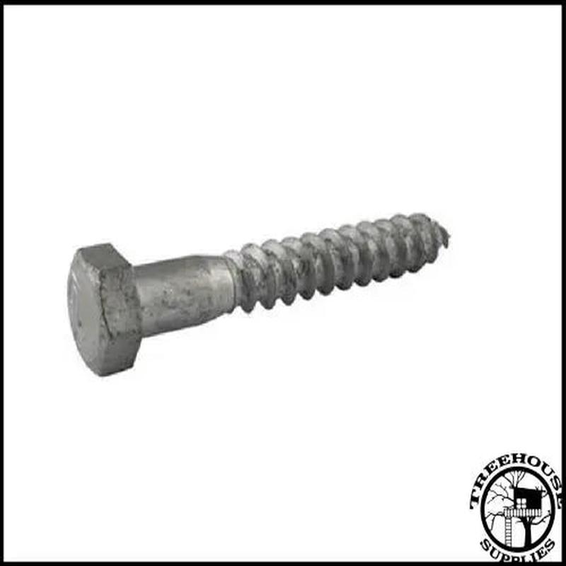 TREE HOUSE LAG BOLT 3/4" X 5" GALVANIZED LAG SCREW