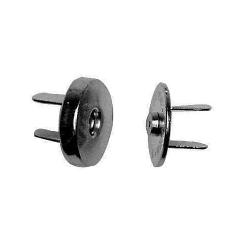 14mm Gunmetal, Magnetic Snap, Steel