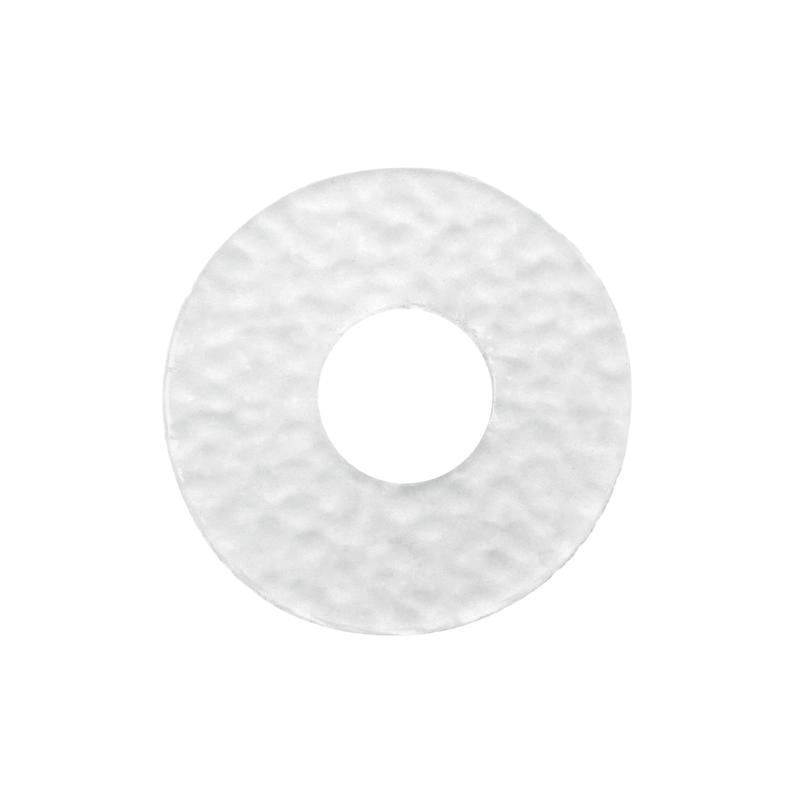 9/16" White, Washer, Plastic - 24 pk