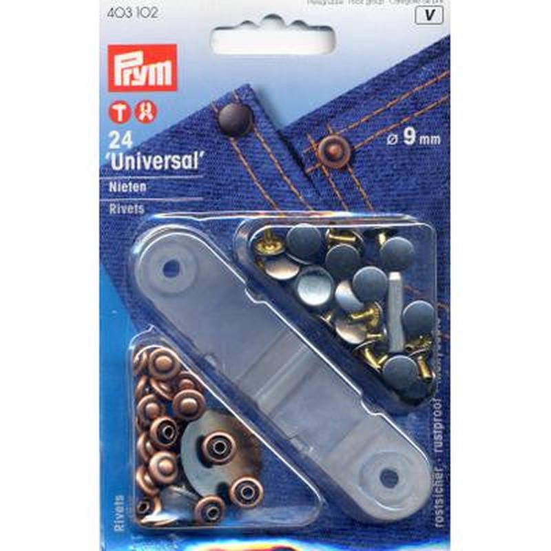 Rivets 9Mm CopperBlack Oxy (24)