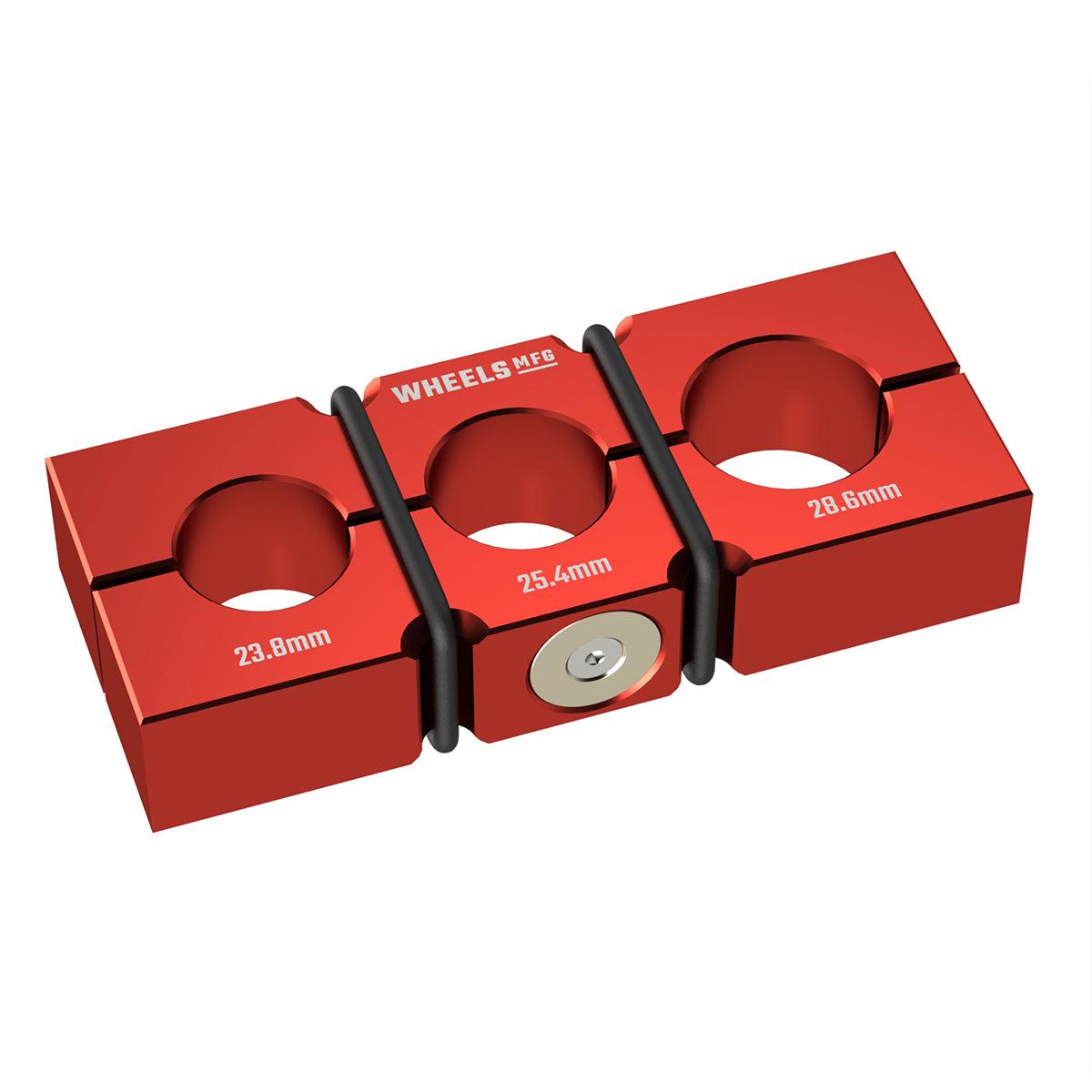 Vise Shaft Clamp Large - For large sized common suspension components - Default Title