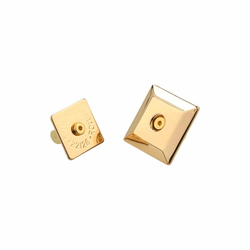 3/4" Gold, Magnetic Snap, Steel