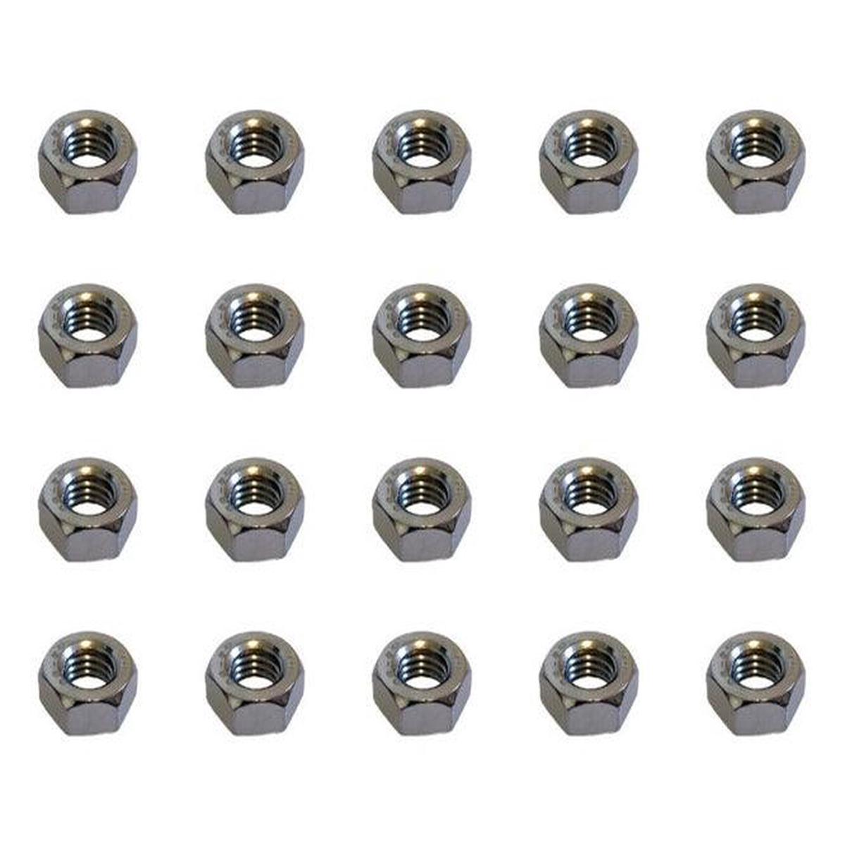 Bag Of Nuts Hex M3 Plated 1 K/Bag Nt3 1 K