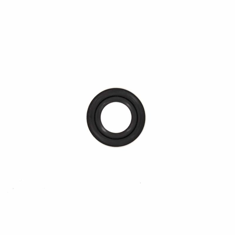 #0 Black, Grommet with Washer, 25-Gross Solid Brass Black