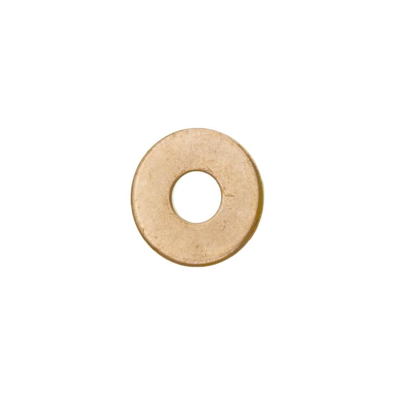 1/2" Brass, Washer, Steel- 24 pk