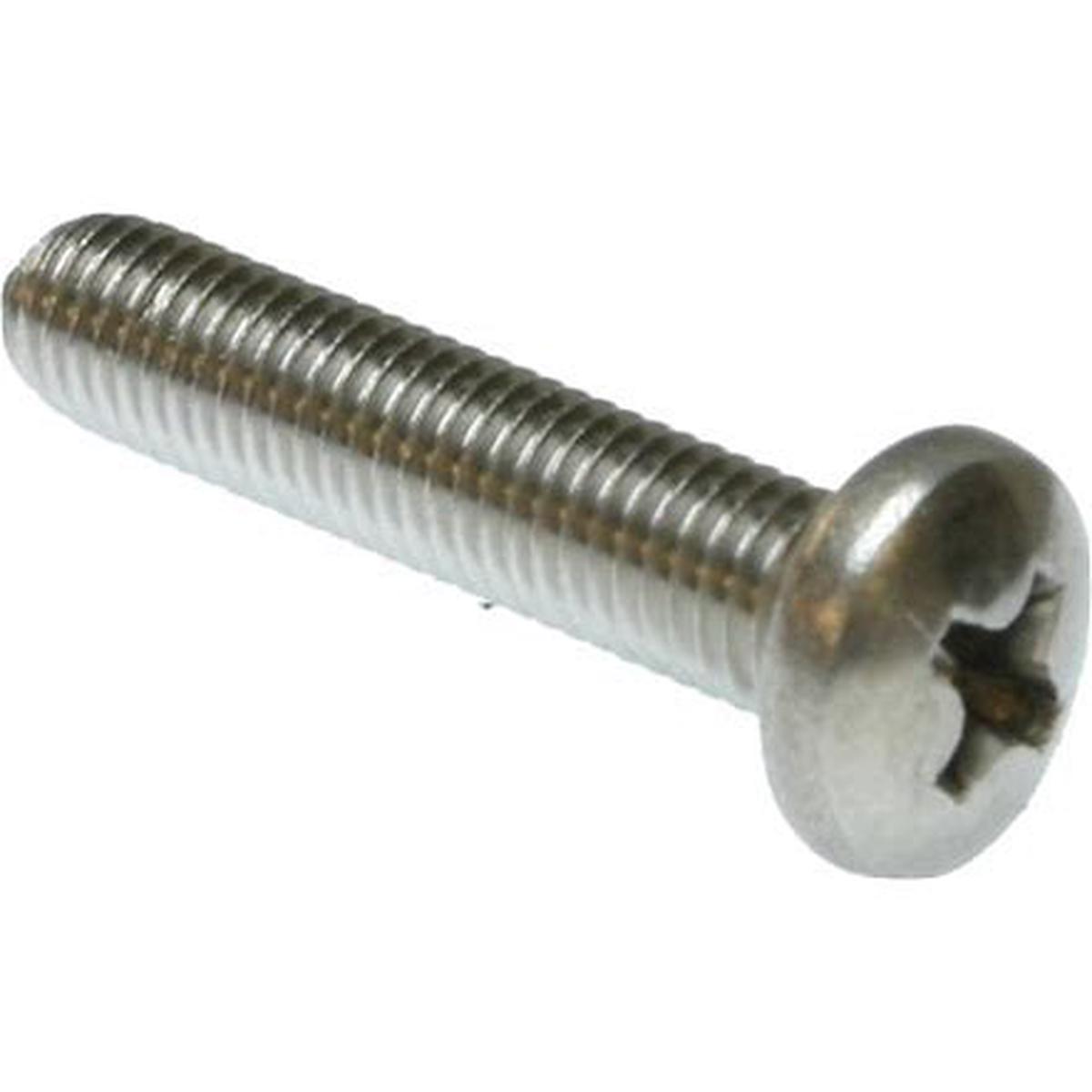 1/4-20  X  1-1/2  PHIL. PAN M/S   T316 STAINLESS
