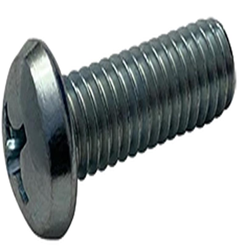 [10000 BULK] Machine Screws Phil Round Steel Zinc Plated 4/40 X 1