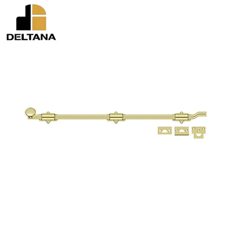 Deltana - 26" Surface Bolt w/ Offet - Heavy Duty - Optional Finish