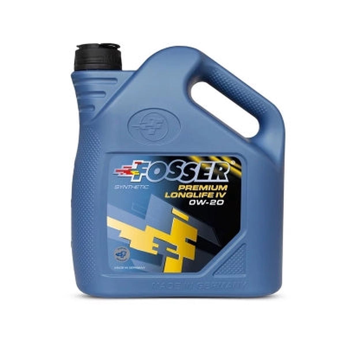 FOSSER Premium Longlife IV 0W-20 5L Kanister