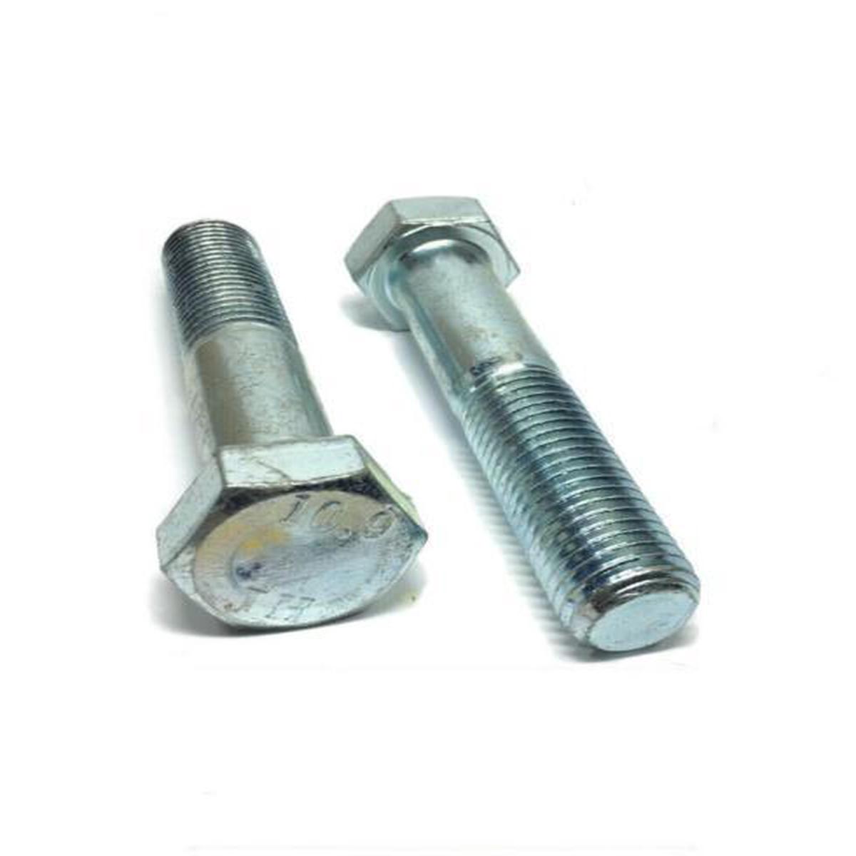 M6-1.0 x 60mm Hex Bolt Zinc Plated Grade 10.9 Cap Screw
