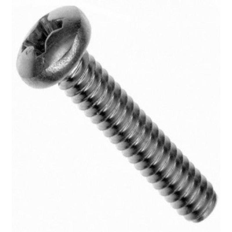 [100 PKG] Machine Screws Combo Round Steel Zinc 1/4-20 X 1