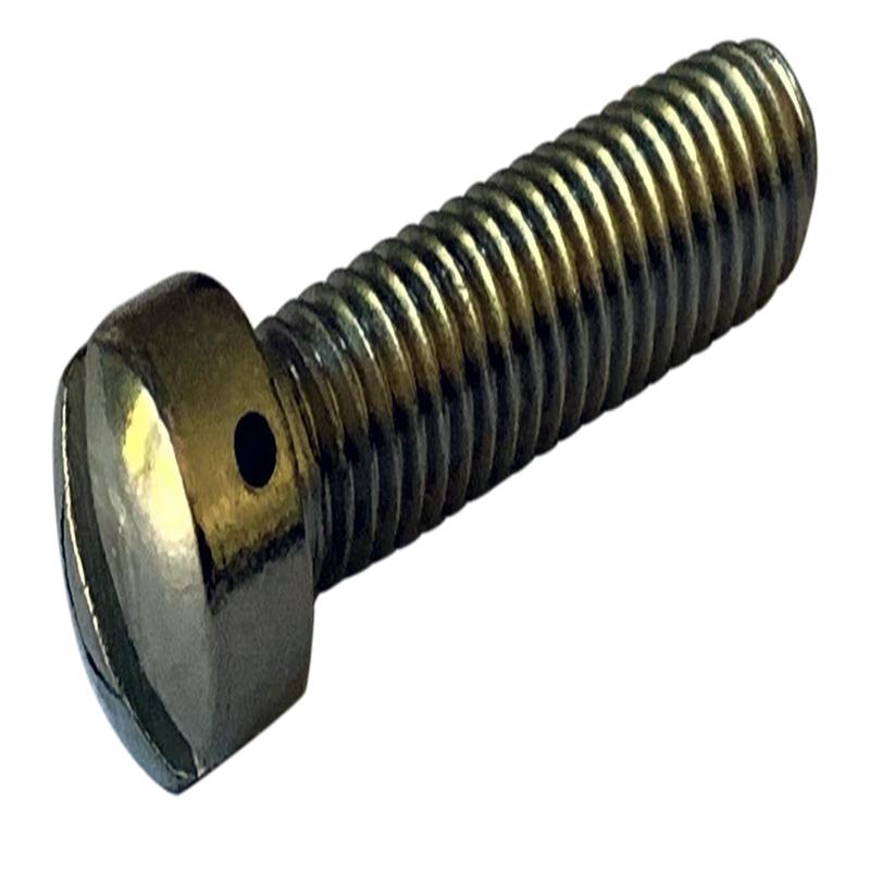 [100 PKG] Machine Screws Slotted Drilled Fillister 18/8 Stainless (MS35275) 10/24 X 7/16
