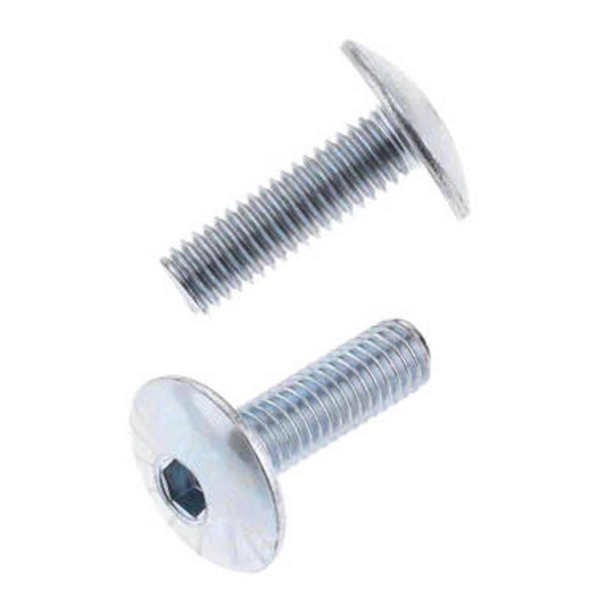 BOLT 6x25mm FAIRING BUTTON ALLEN BOLT (Pkt of 10) REPLEN