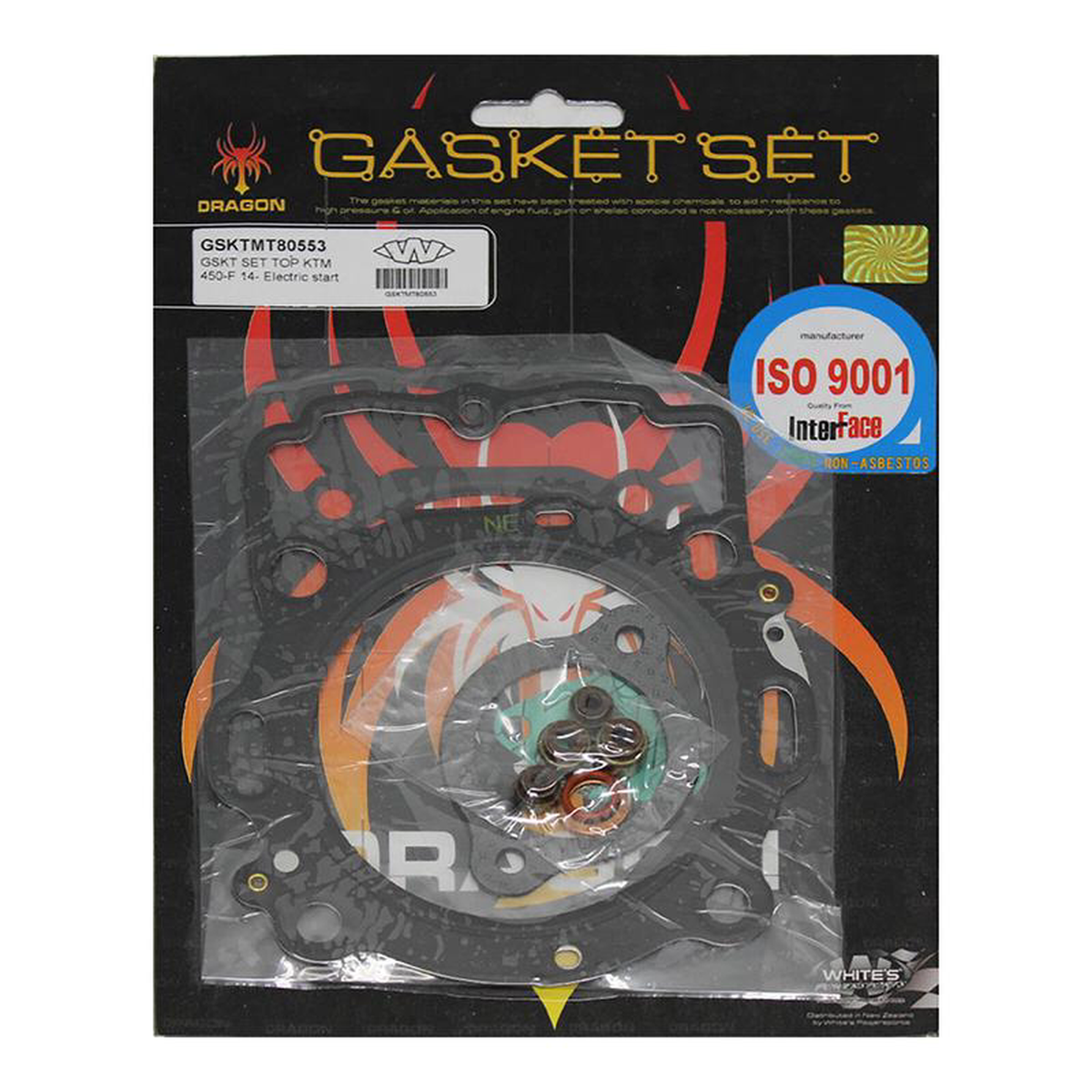 Whites Gasket Set  Top KTM 450-F \14- Electric start