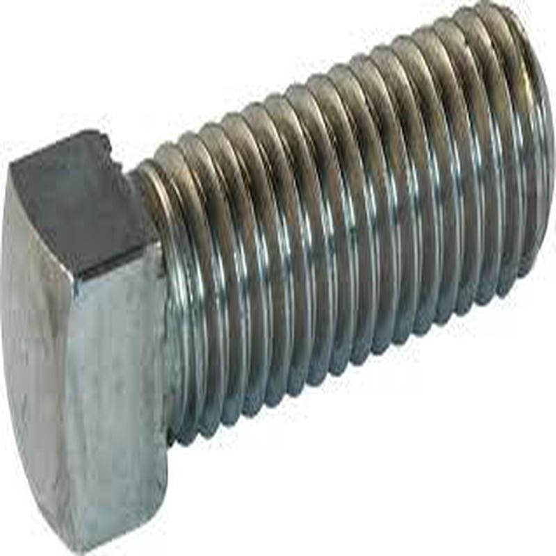 [100 PKG] Square Head Set Screws 18/8 Stainless Steel Cup Point  3/8-16 X 1 1/2