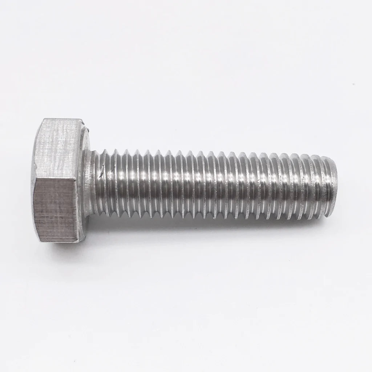 M8 X 1.25 X 25 Metric Left Hand Thread Hex Bolt 18-8 Stainless Steel ( 1 PC )