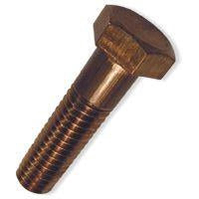 [1 PC] Hex Head Cap Screws Silicon Bronze  1/2-13 X 14-1/2